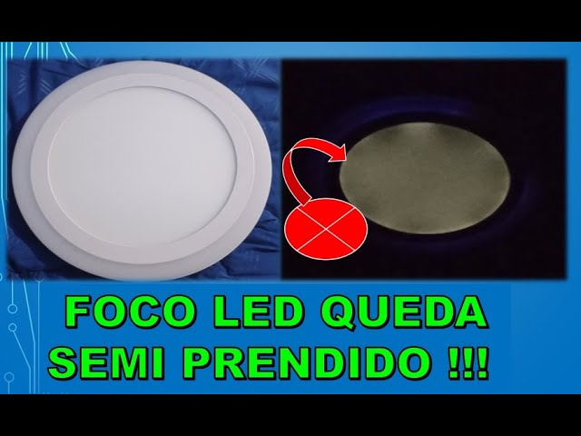 Problema con Downlight LED: no se apaga del todo